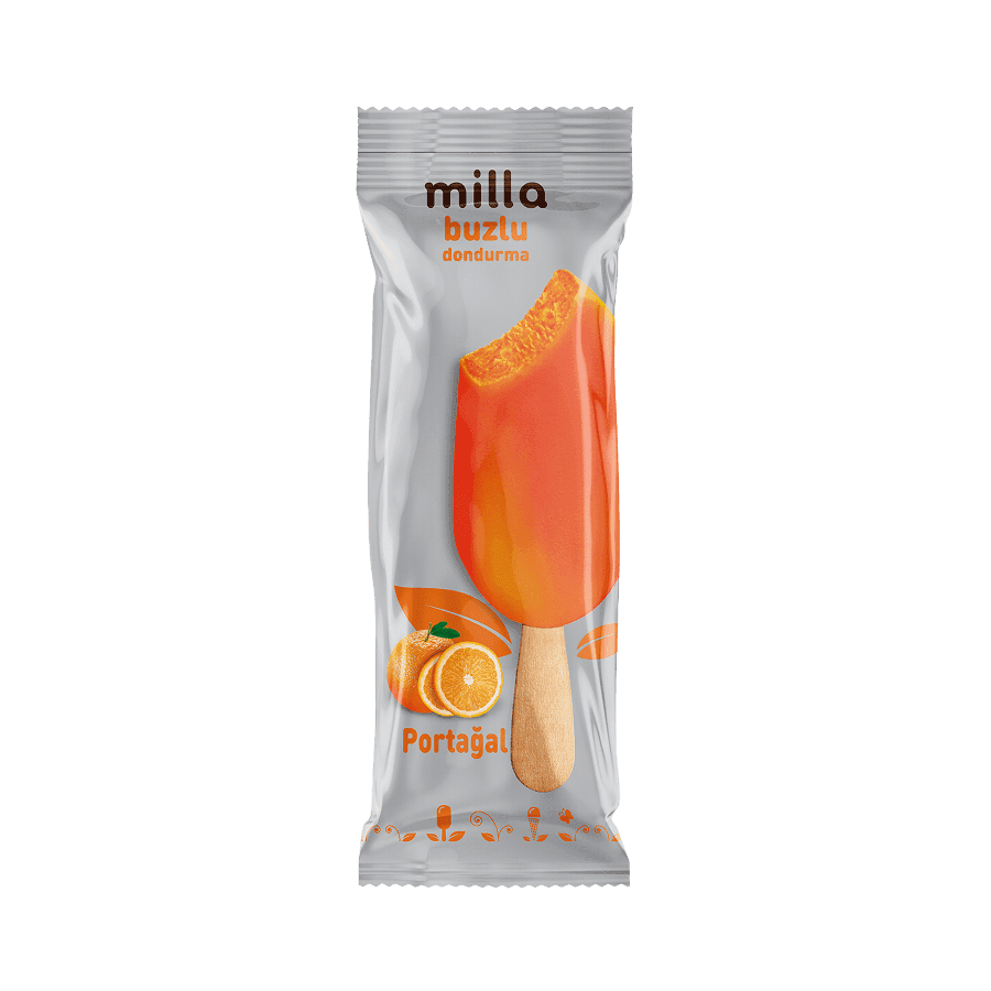 Milla Ice Pops Orange 72g
