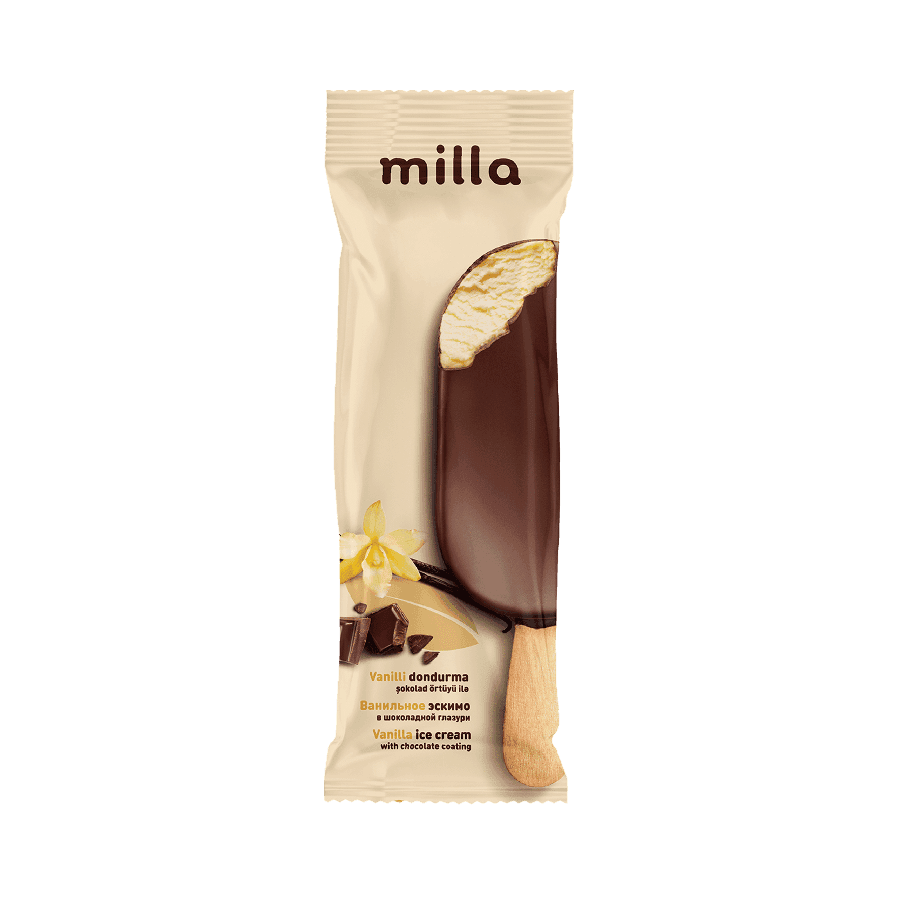 Vanilla-Chocolate Ice Cream on a Stick 100–125ml