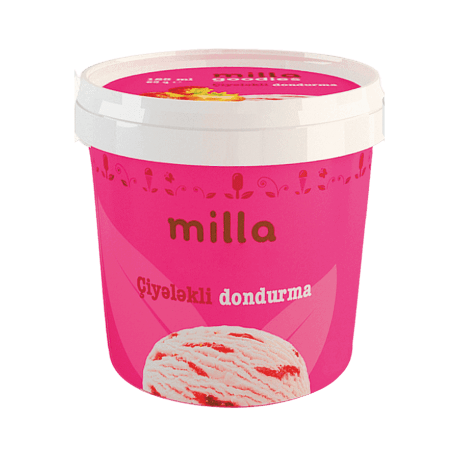 Strawberry Ice Cream 125ml