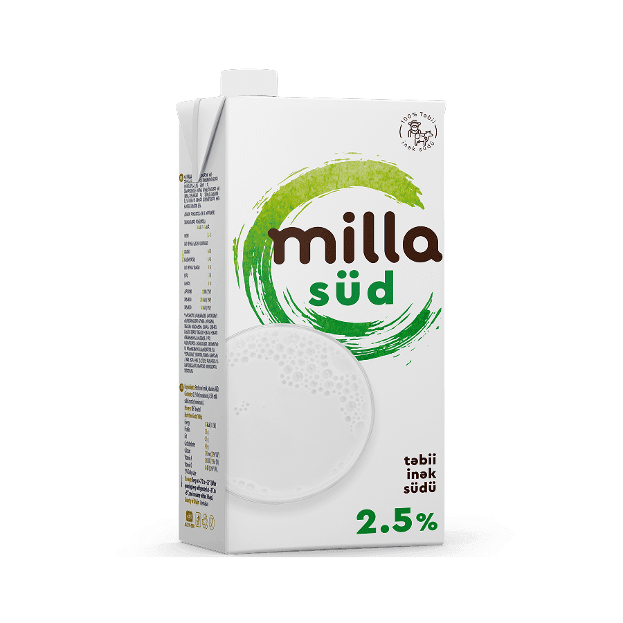 Milla UHT Milk 2.5% 1L