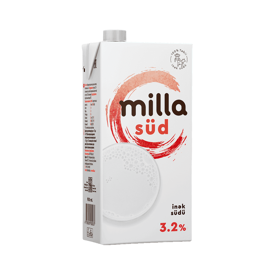 Milla UHT Milk 3.2% 1L