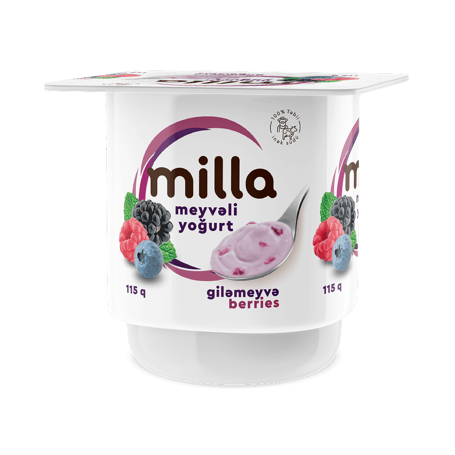 Milla Yoğurt Yay Meyvəli 115qr