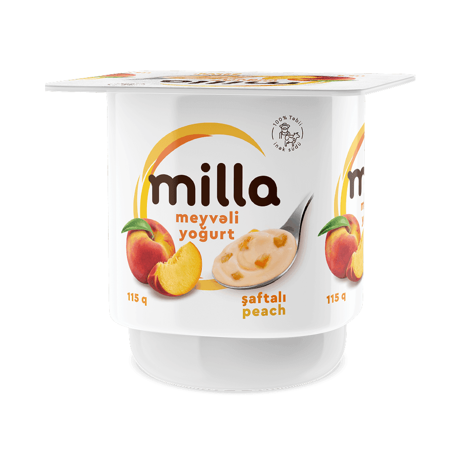 Milla Yogurt Peach 115g