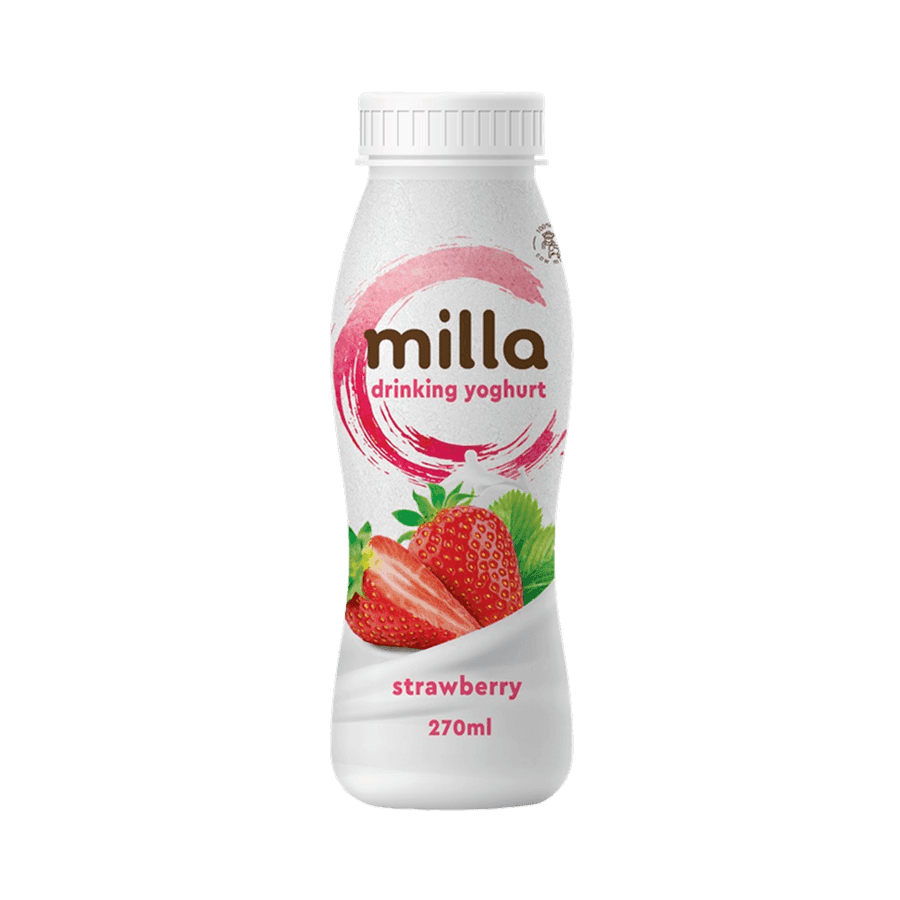 Milla Yogurt Drinkable Strawberry 270 ml