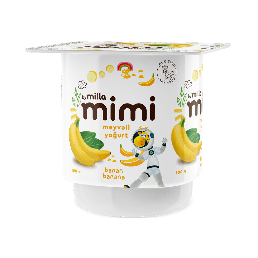 Mimi Yogurt Banana 100g
