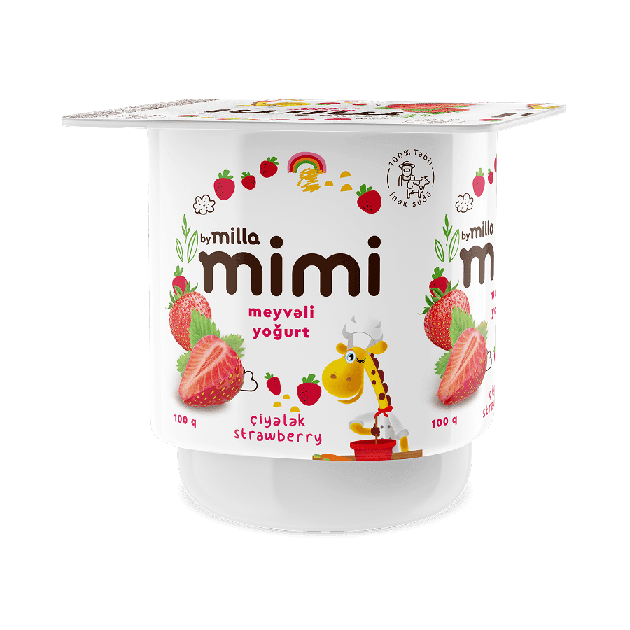 Mimi Yogurt Strawberry 100g